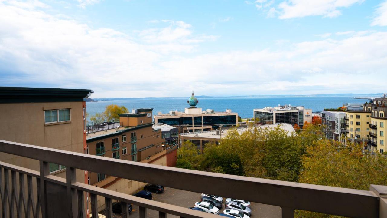 Top Floor Water View Oasis Near Space Needle & Cruise Seattle Exterior photo